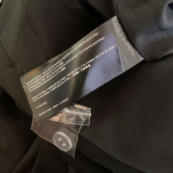 C/Meo Collective Palisades Black Off Shoulder Overlay Romper S - Picture 7 of 9